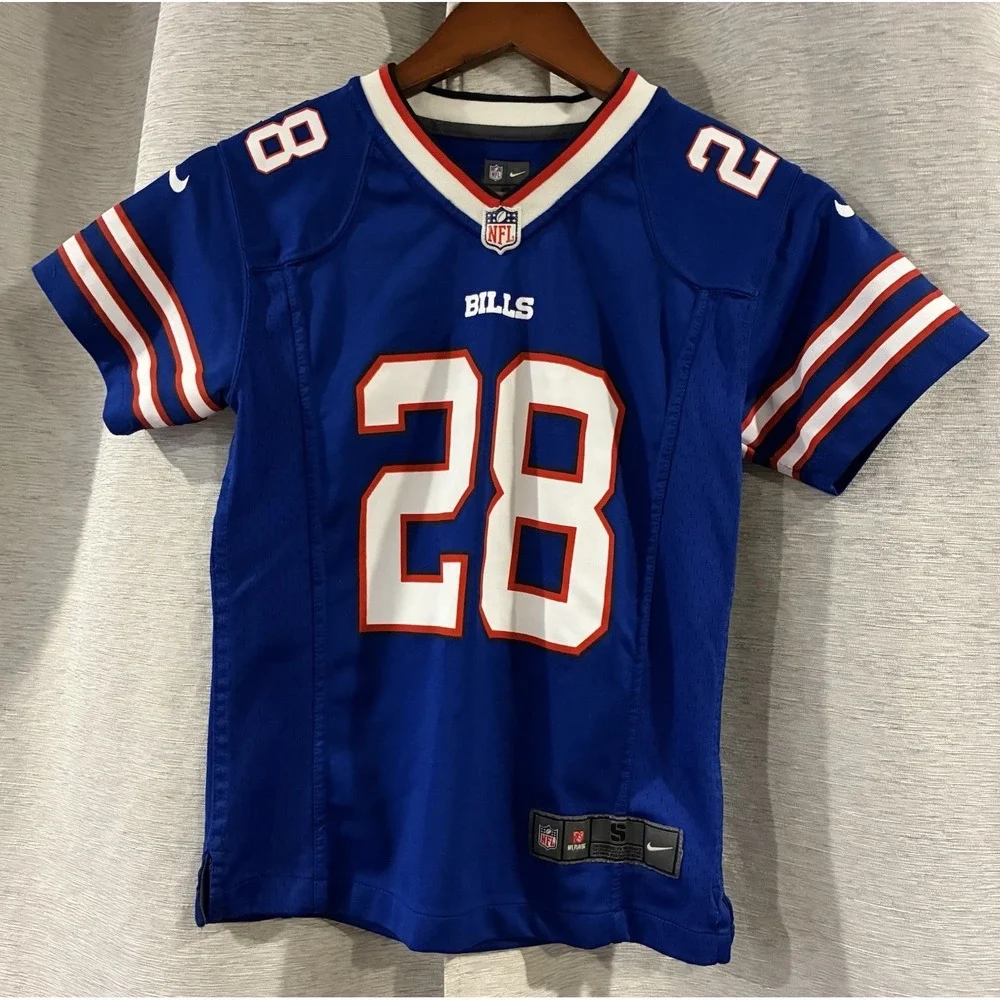 Nike Buffalo Bills C.J. Spiller #28 Royal Blue Game‎ Jersey Youth Size Small